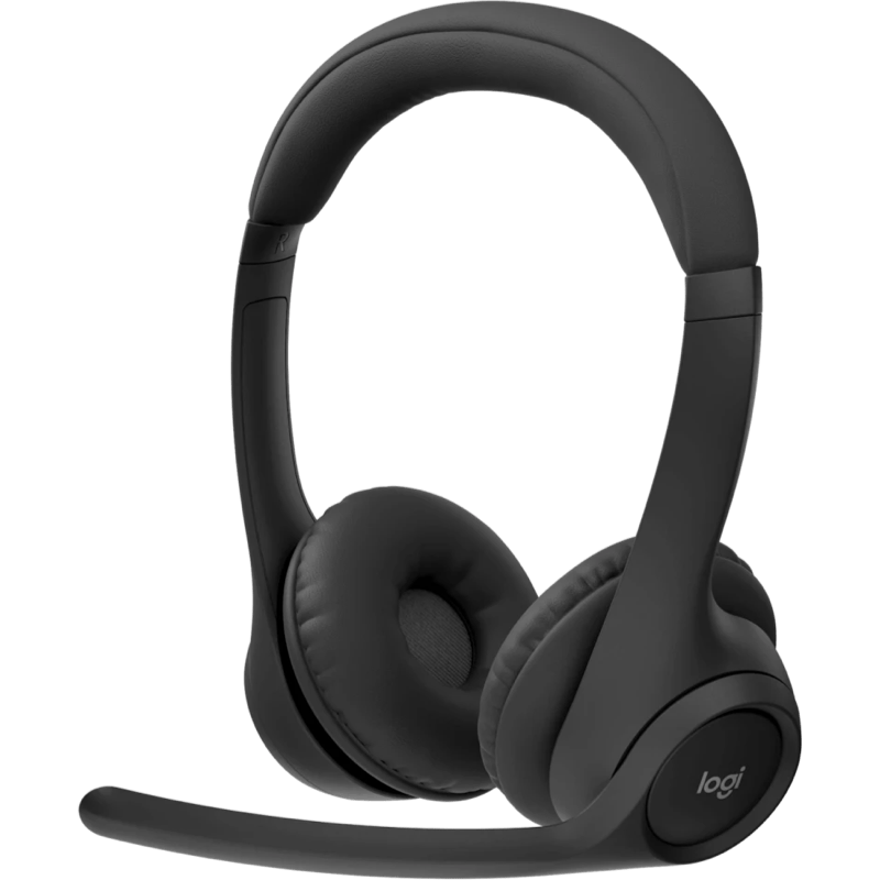 Bezprzewodowe słuchawki Logitech Zone 305, MS Teams, Bluetooth czarne