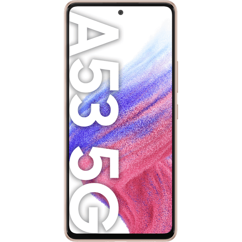 Samsung Galaxy A53 5G pomaranczowy front