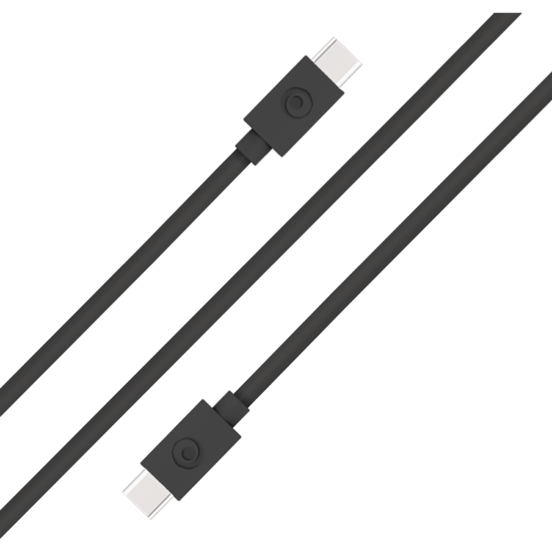 Kabel marki Bigben USB C / USB C 3A Power Delivery 60W 2m BB czarny front