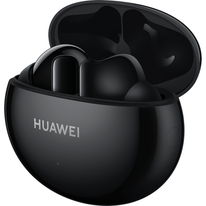 Huawei FreeBuds 4i czarne etui skos