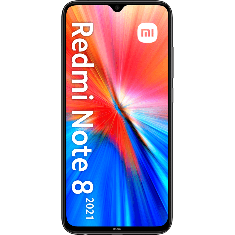 Xiaomi Redmi Note 8 2021 czarny front
