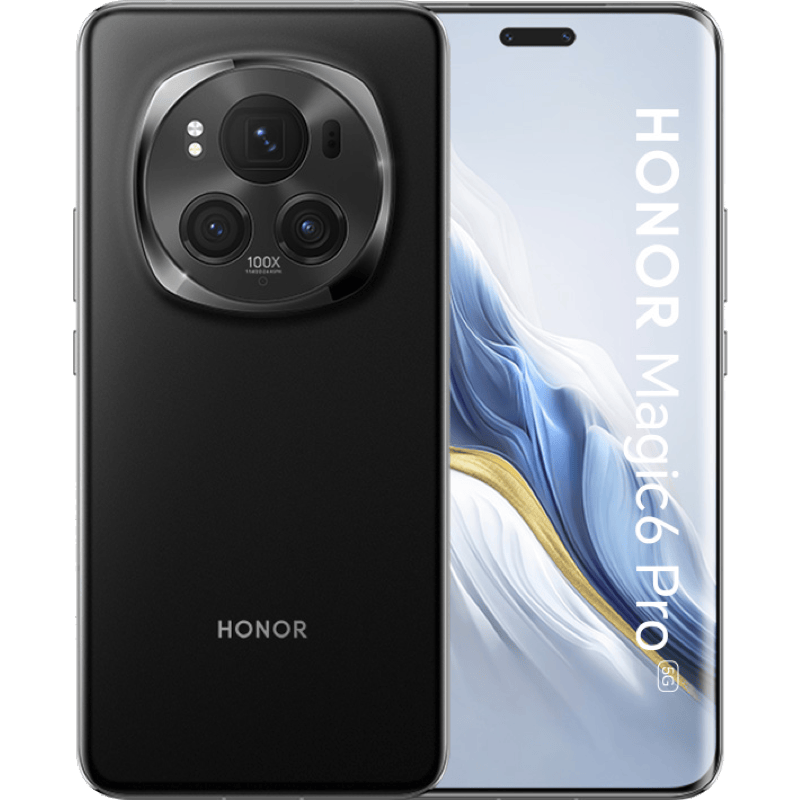 HONOR Magic6 Pro 5G 12/512GB czarny front i tył