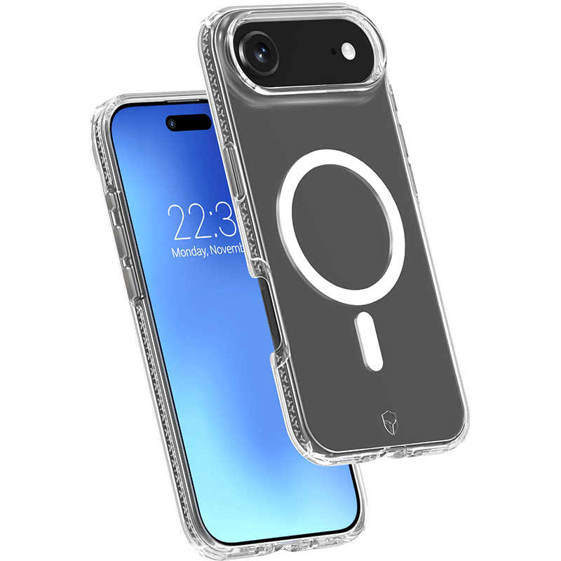 Etui Force Case XTREM MagSafe z dożywotnią gwarancją iPhone 17 AIR BB transparentne front prawy skos