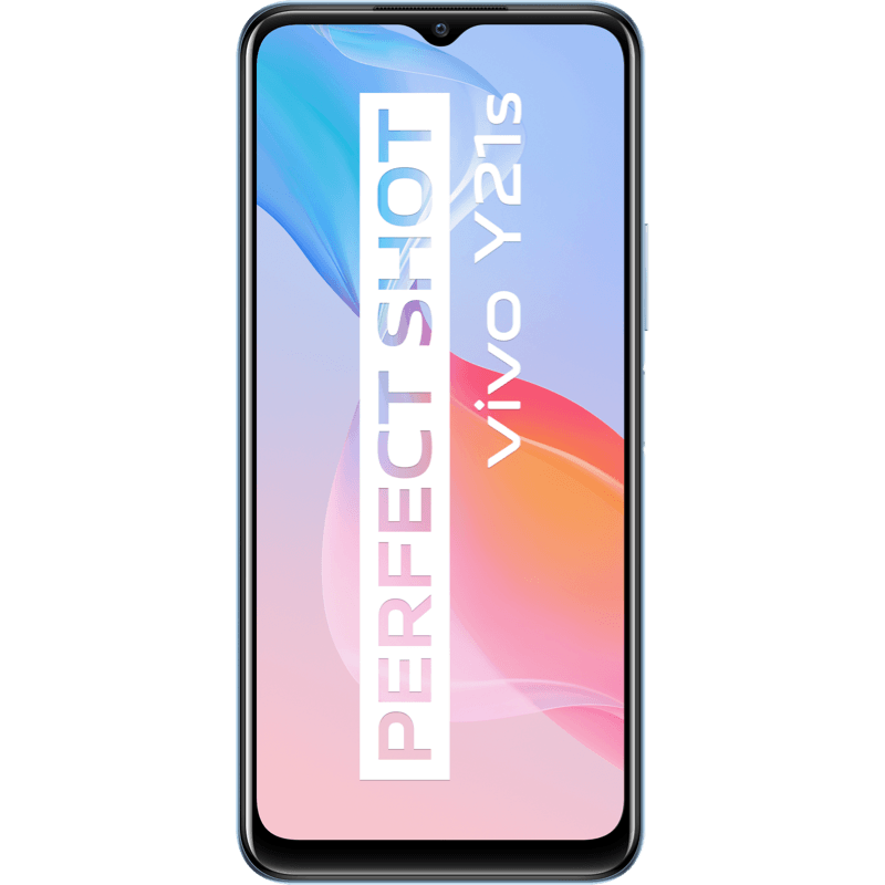 vivo y21s blekitny front