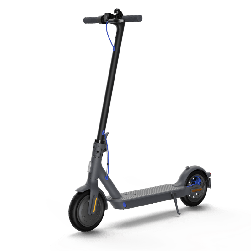 Xiaomi Mi Electric Scooter 3 czarna front prawy skos