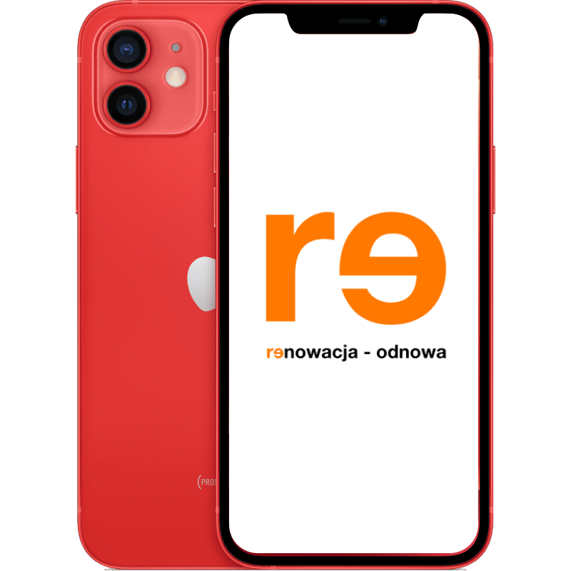 iPhone 12 5G - outlet czerwony front
