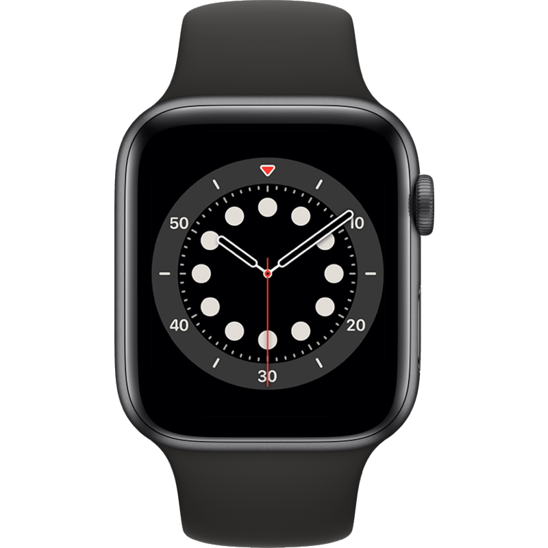 Apple Watch Series 6 GPS 44mm gwiezdna szarosc front