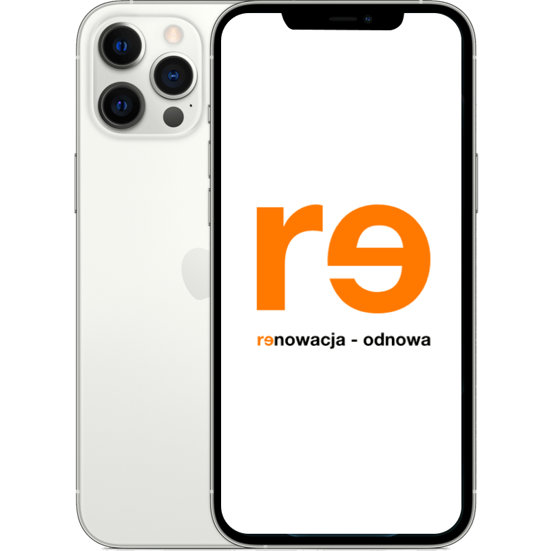iPhone 12 Pro Max 5G - outlet srebrny front