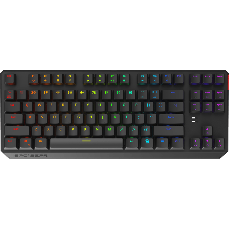 Klawiatura gamingowa SPC Gear GK630K Kailh Brown RGB