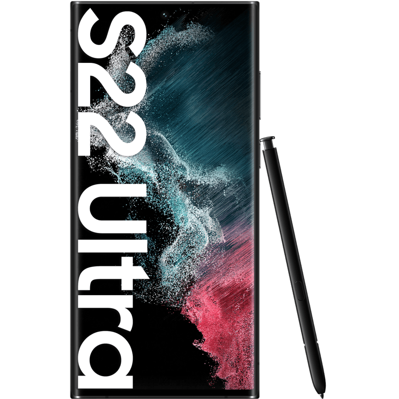 Samsung Galaxy S22 Ultra 5G czarny front 1