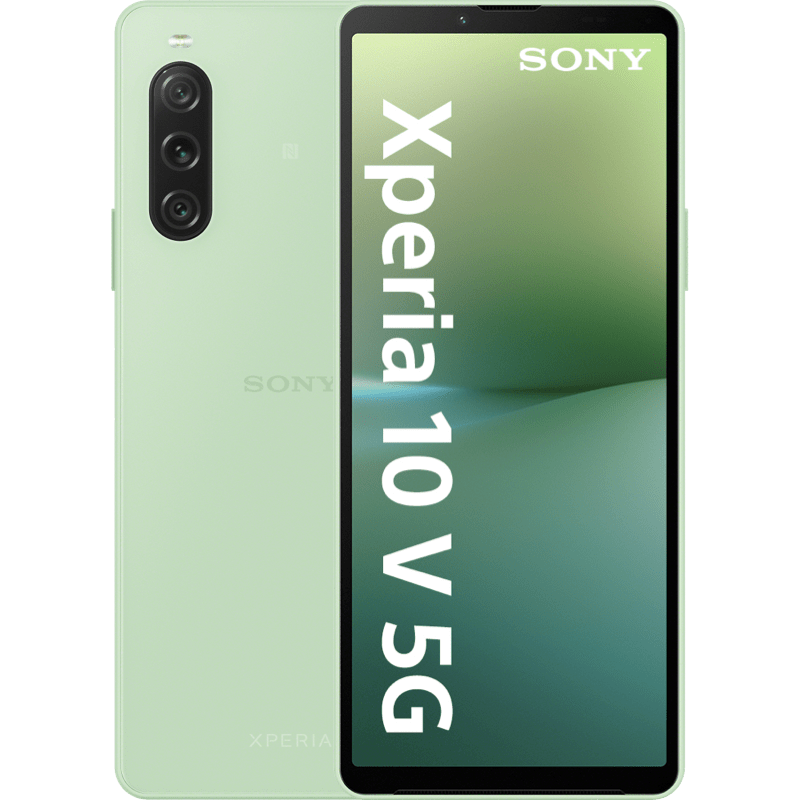 Sony Xperia 10 V 5G zielony front