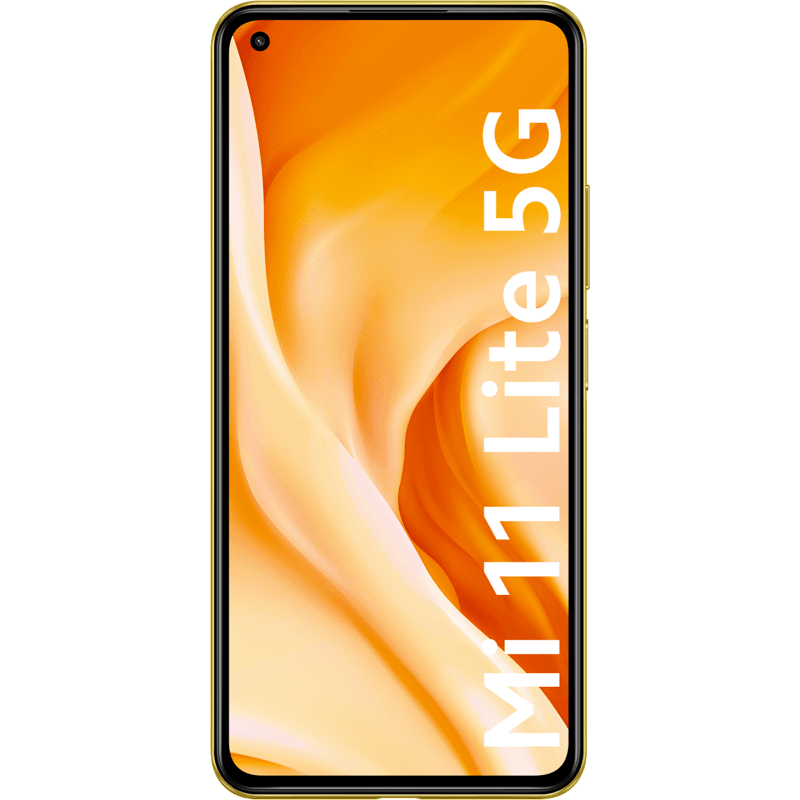 Xiaomi Mi 11 Lite 5G zolty front