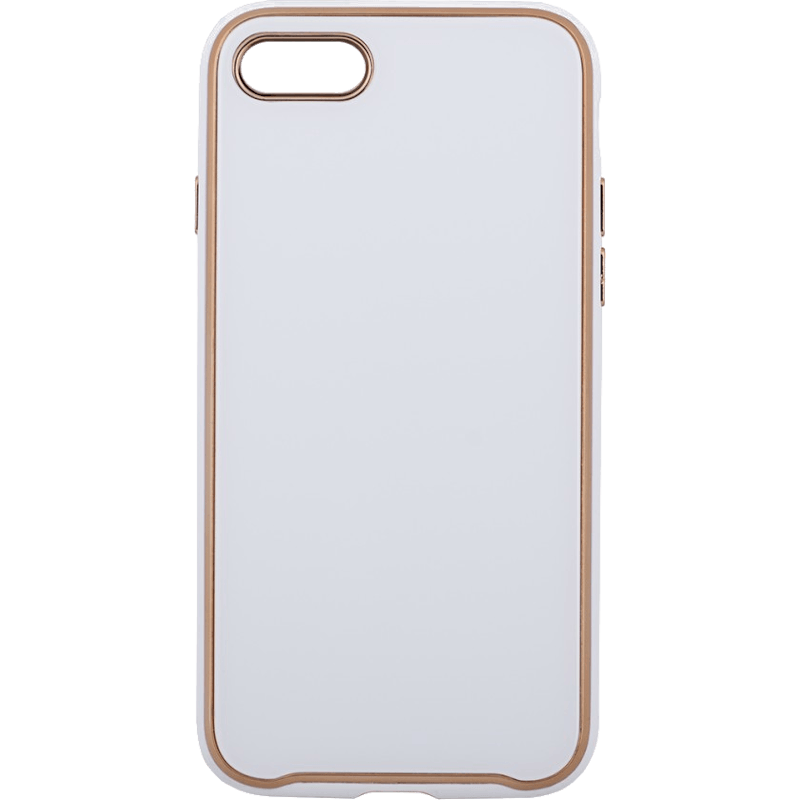 Etui WG GlassCase iPhone 7/8/SE (2020) biały przód