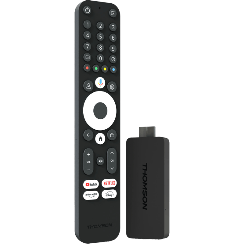 Streaming Stick 145 Thomson czarny front prawy skos 2