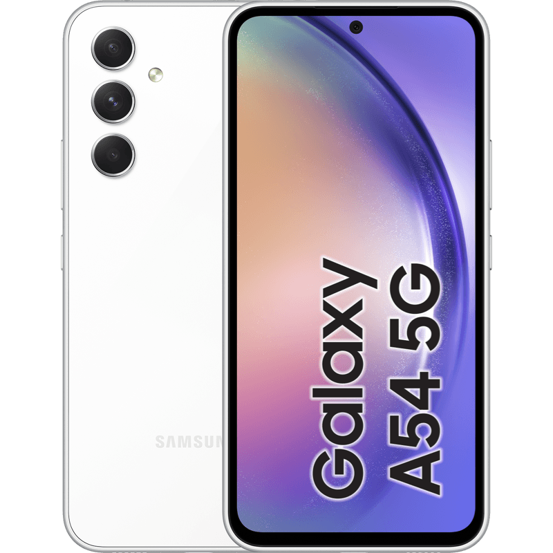 Samsung Galaxy A54 5G 128GB bialy front