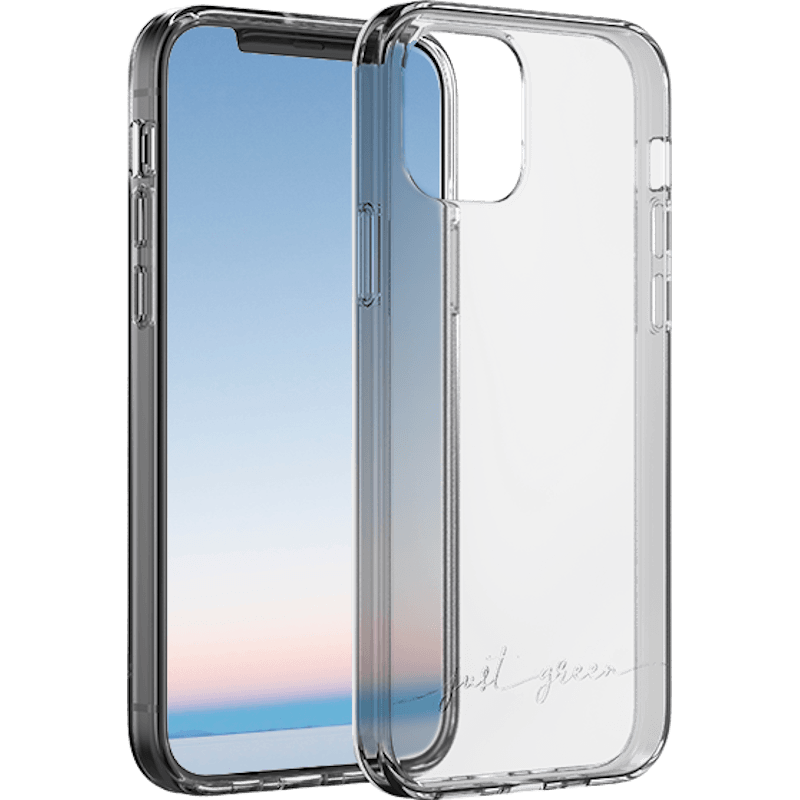 Etui Just Green Bio iPhone 12/12 Pro transparentne