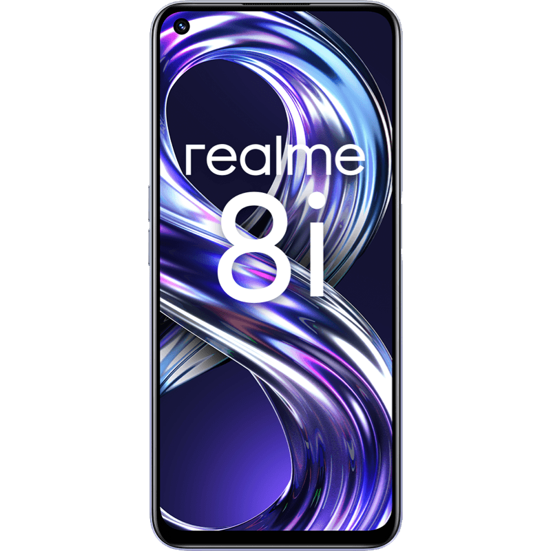realme 8i fioletowy front