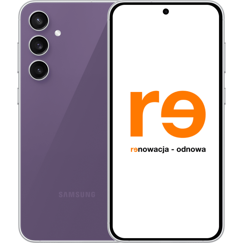 Samsung Galaxy S23 FE 5G - outlet fioletowy front