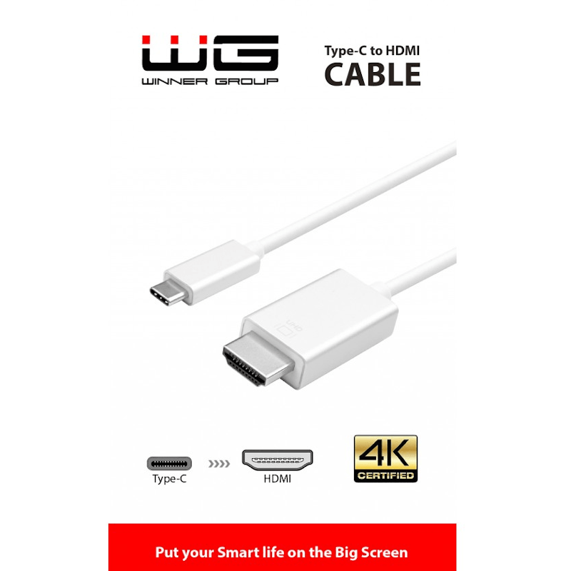 Kabel do transmisji danych Type C to HDMI/1,8m