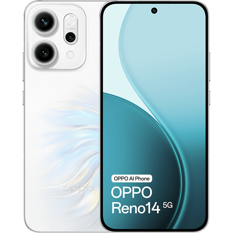 OPPO Reno14 5G 12/256 GB bialy
