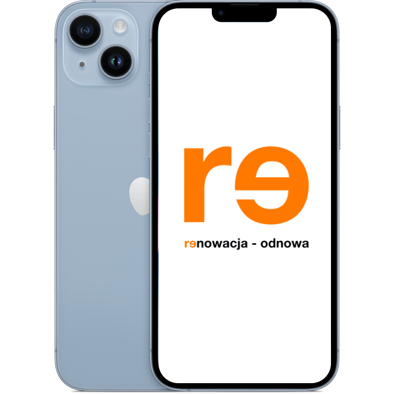 iPhone 14 Plus - outlet niebieski front