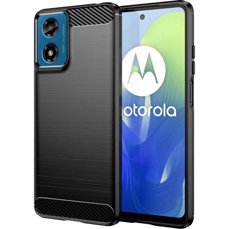 Etui WG Carbon Motorola Moto G04