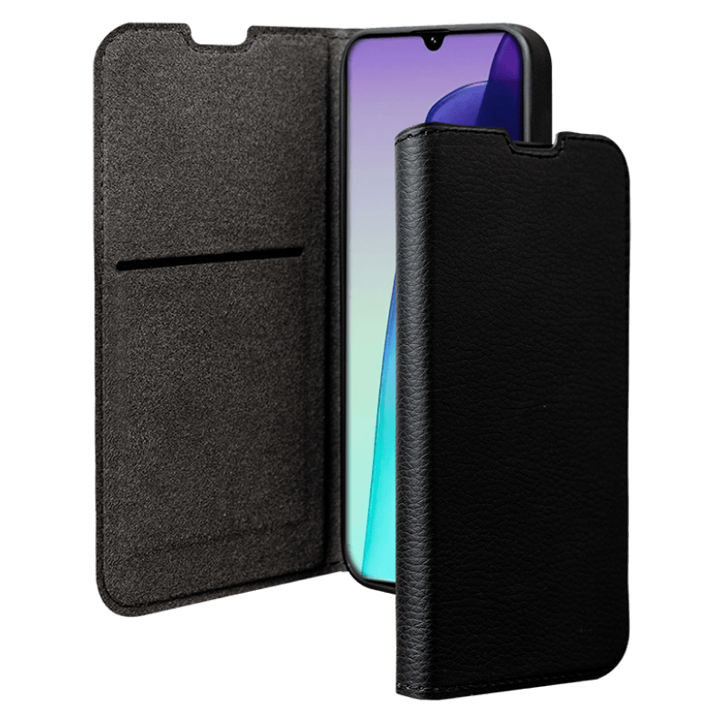 Etui ochronne book Xiaomi Redmi 15C BB czarne front prawy skos
