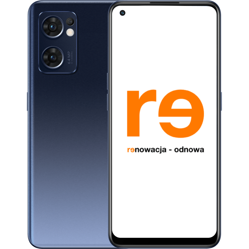 OPPO Reno7 5G czarny - odnowiony