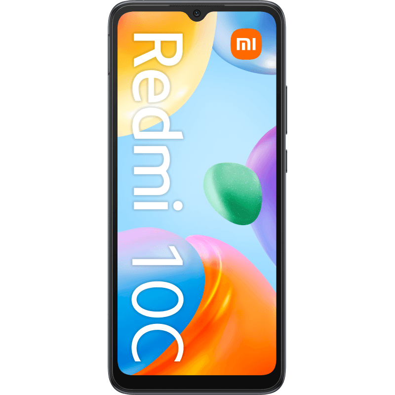 Xiaomi Redmi 10C szary front