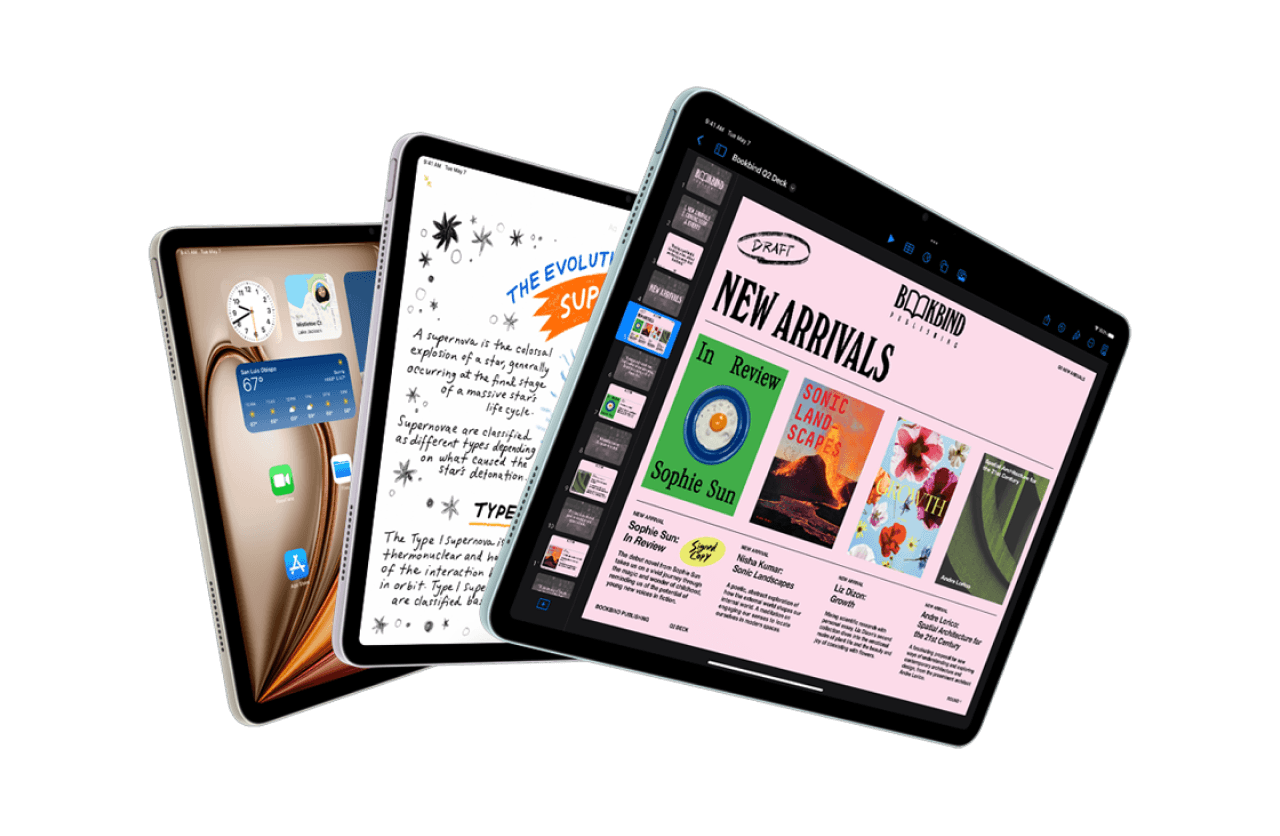 iPadAIR128㌐ Apple Ipad Air 13 (2024) Wi-Fi 128 GB (niebieski)