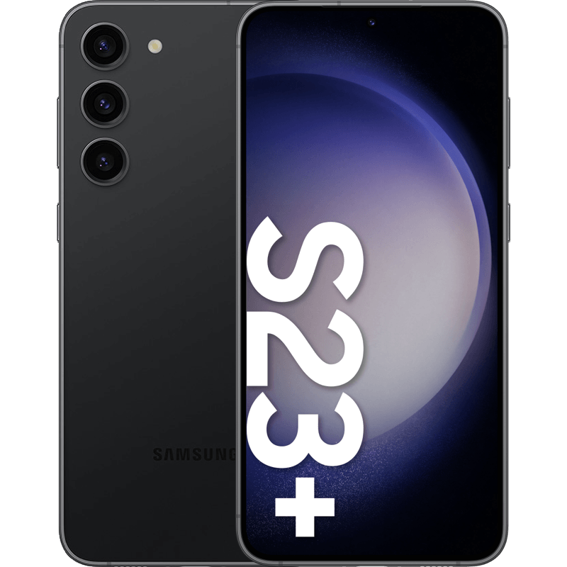 Samsung Galaxy S23+ 5G czarny front 2