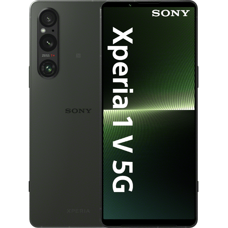 Sony Xperia 1 V 5G zielony front
