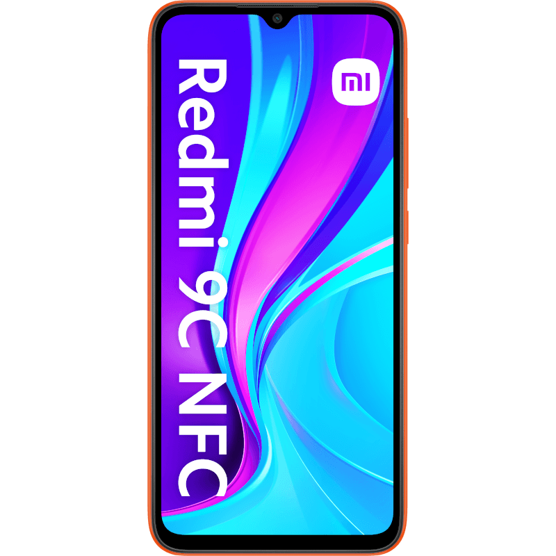 Xiaomi Redmi 9C NFC pomaranczowy front