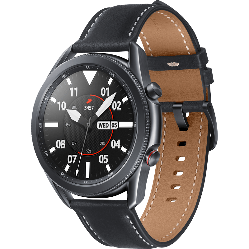 Samsung Galaxy Watch Active 3 45mm czarny lewy