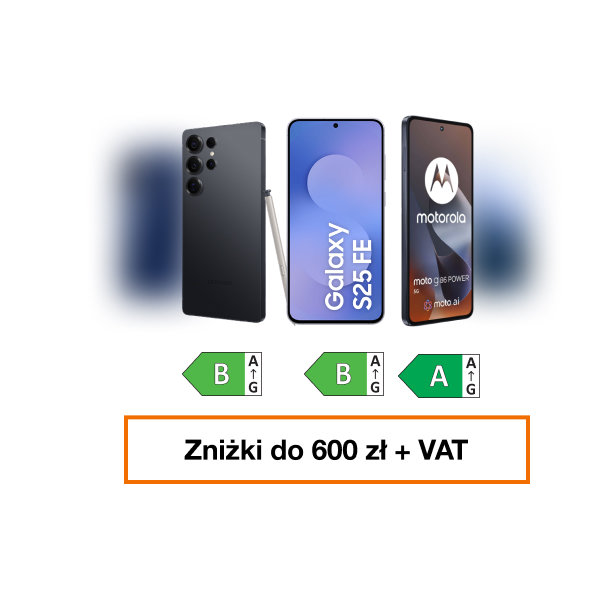 Nawet 600&nbsp;zł&nbsp;+&nbsp;VAT taniej na&nbsp;wybrane modele Samsung, Xiaomi i&nbsp;Motorola