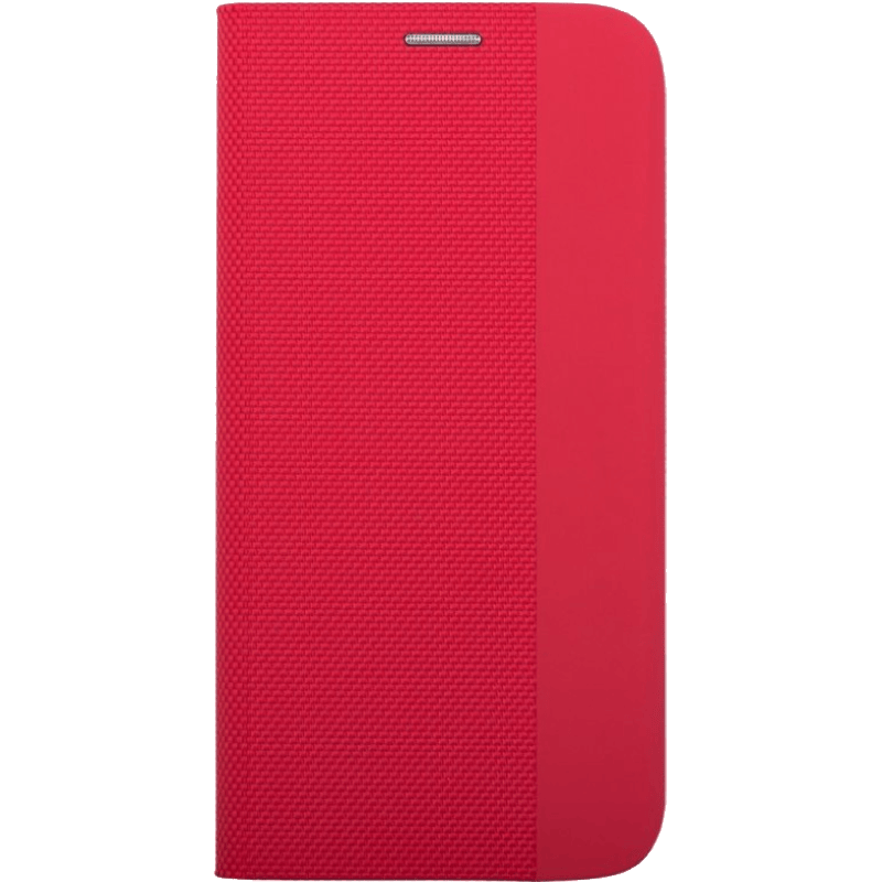 Etui WG Flipbook Duet do Xiaomi Redmi 13C, czerwone, front