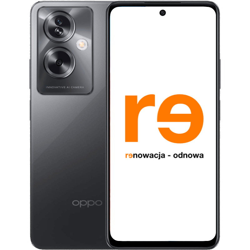 OPPO A79 5G 8/256 GB DS - outlet czarny front