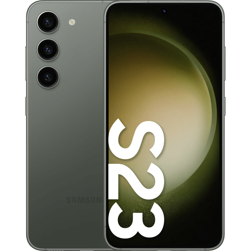 Samsung Galaxy S23 5G zielony front 2