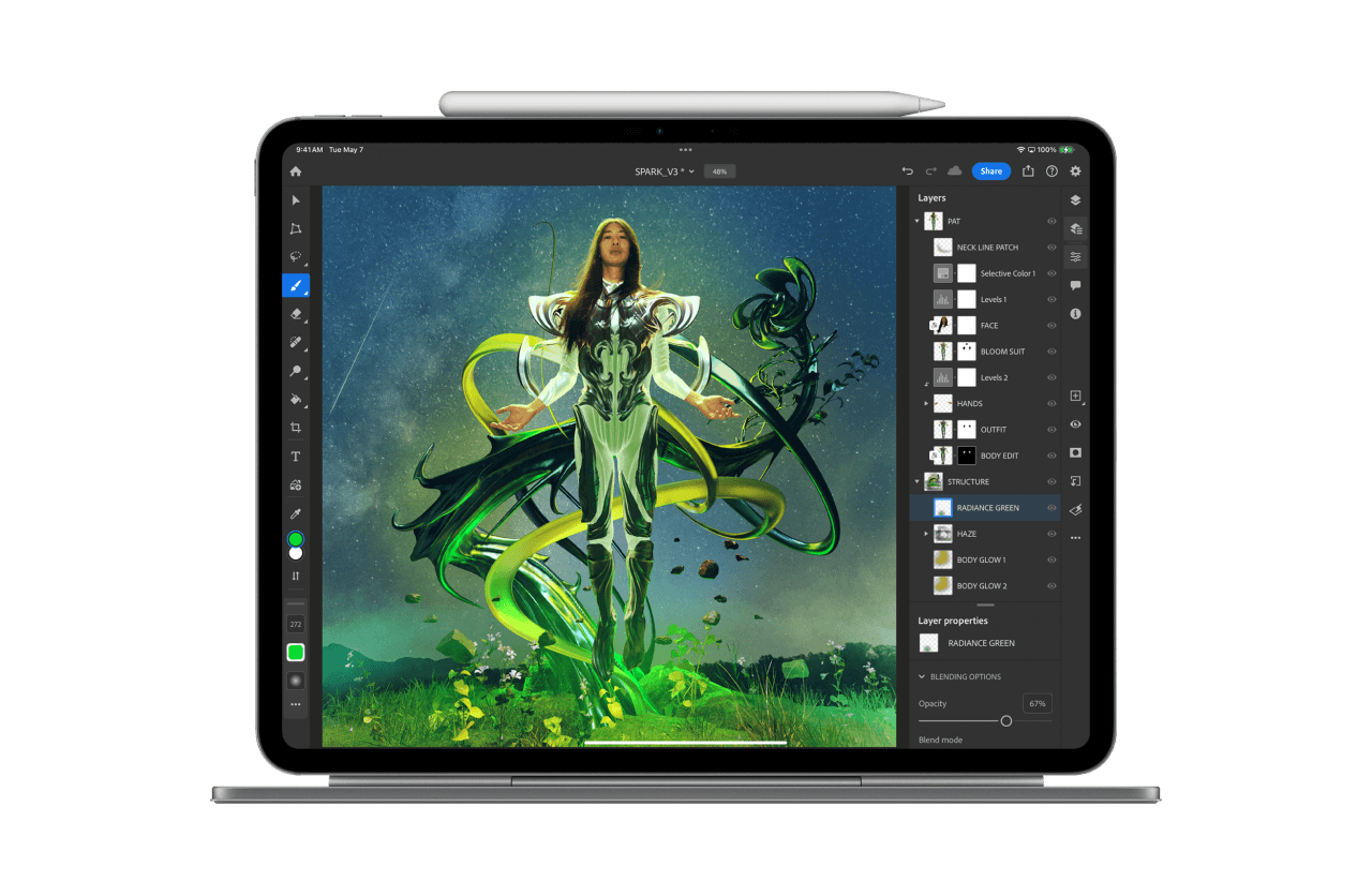 Apple iPad Pro 13インチ (M4) 256GB Tablet Apple iPad Pro 13 M4 256GB Wi-Fi Gwiezdna Czerń
