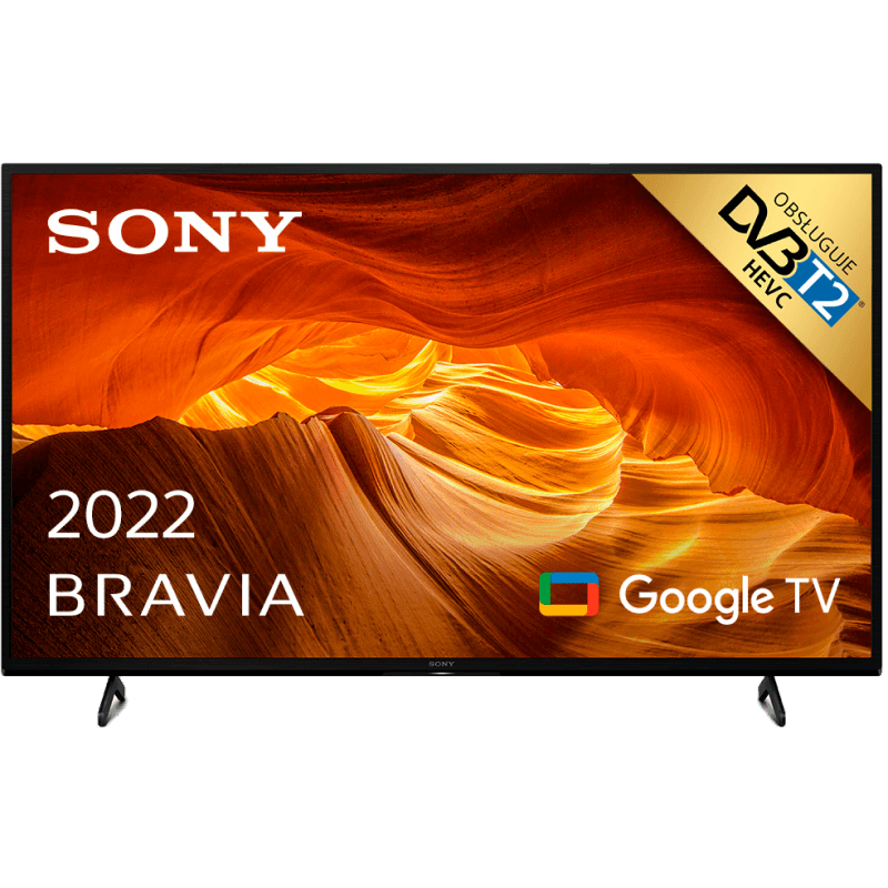 Telewizor Sony 50″ KD50X73KPAEP czarny front