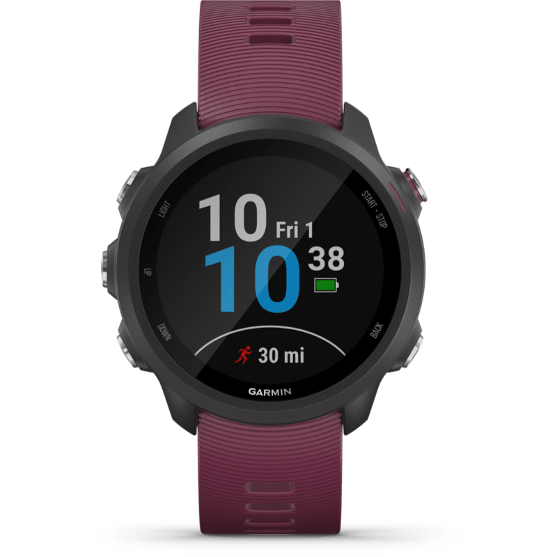 Garmin Watch Forerunner 245 bordowy front