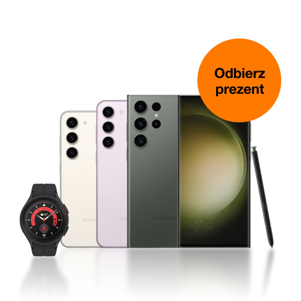 Kup wybrany smartfon Samsung z&nbsp;serii S23 i&nbsp;odbierz smartwatch GRATIS