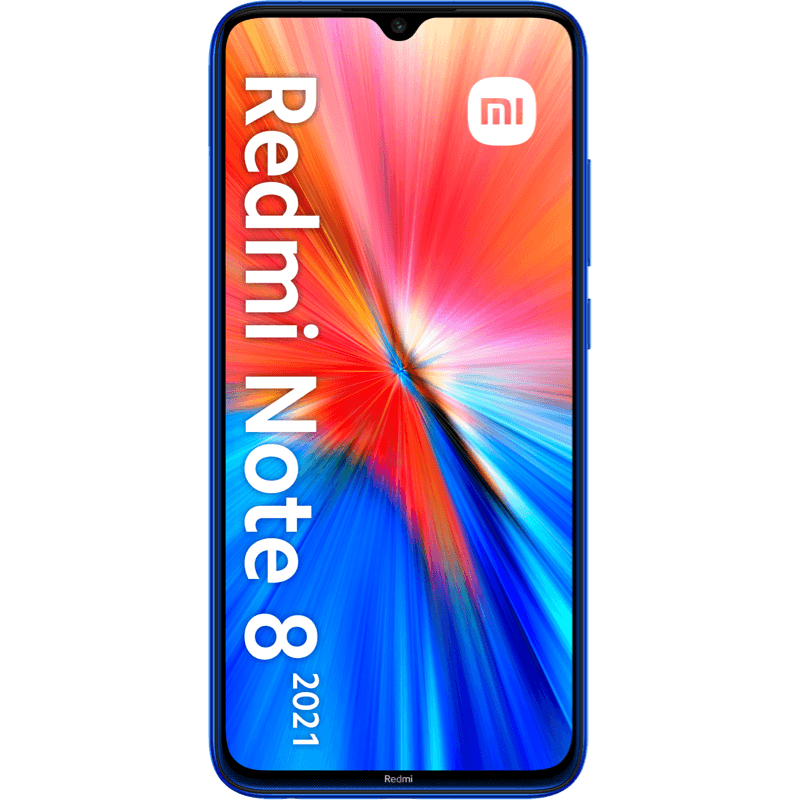 Xiaomi Redmi Note 8 2021 niebieski front