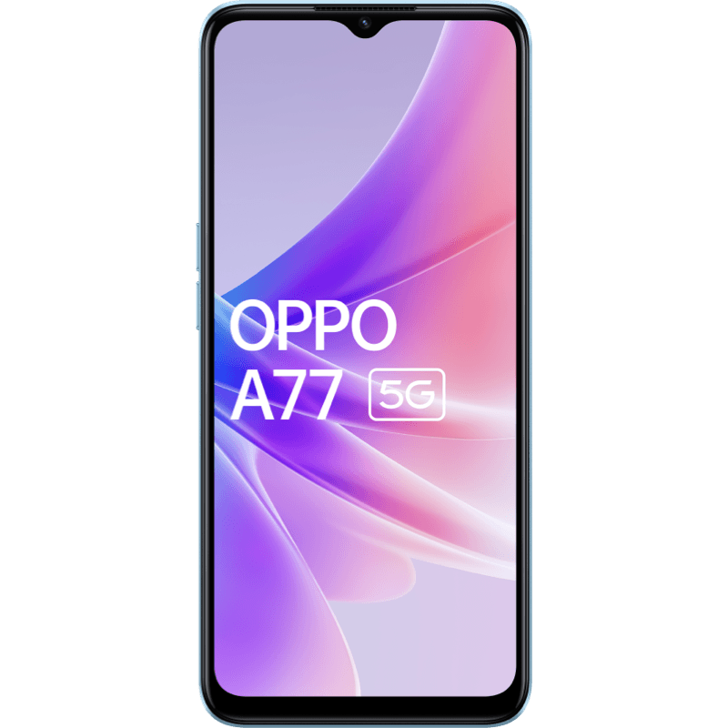 OPPO A77 niebieski front