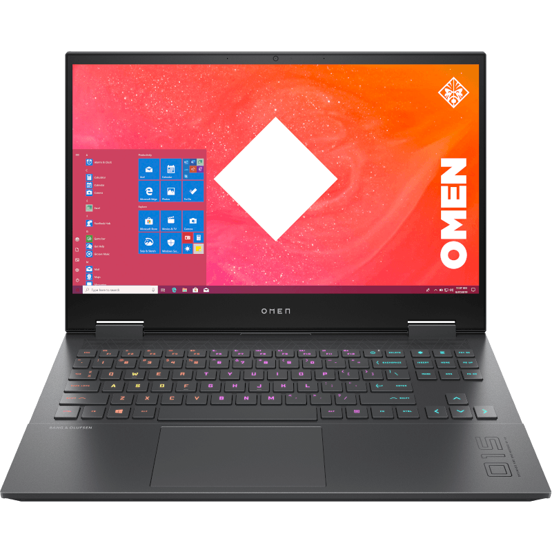 HP OMEN 15 EN0016NW czarny front