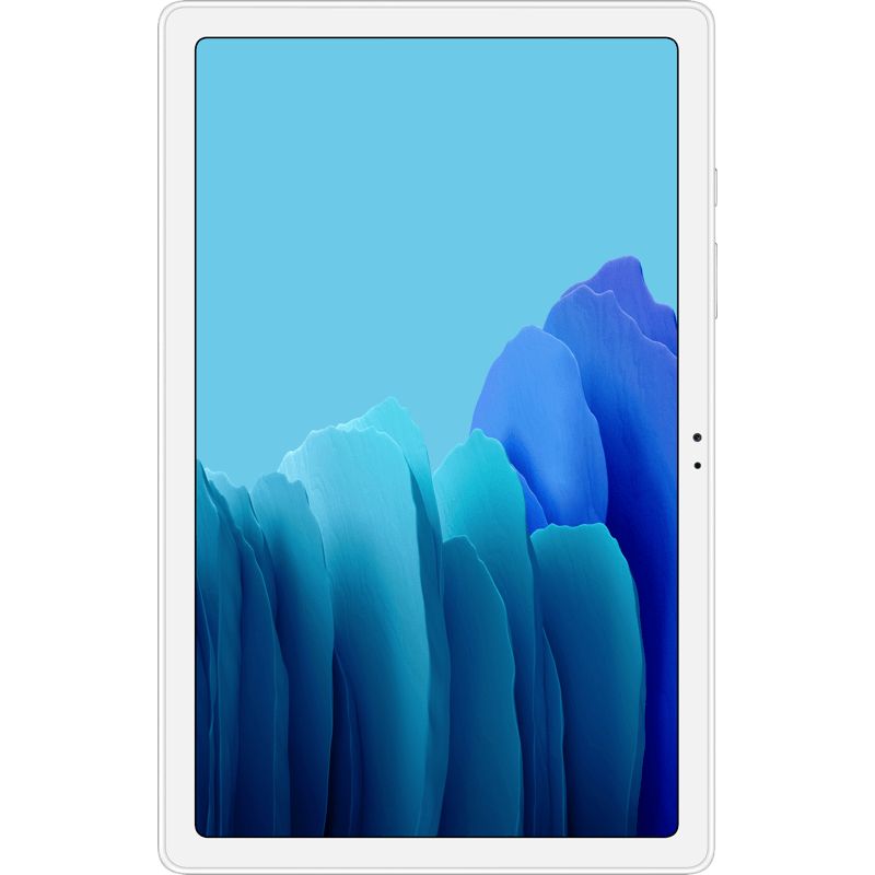 Samsung Galaxy TAB A7 LTE srebrny pion