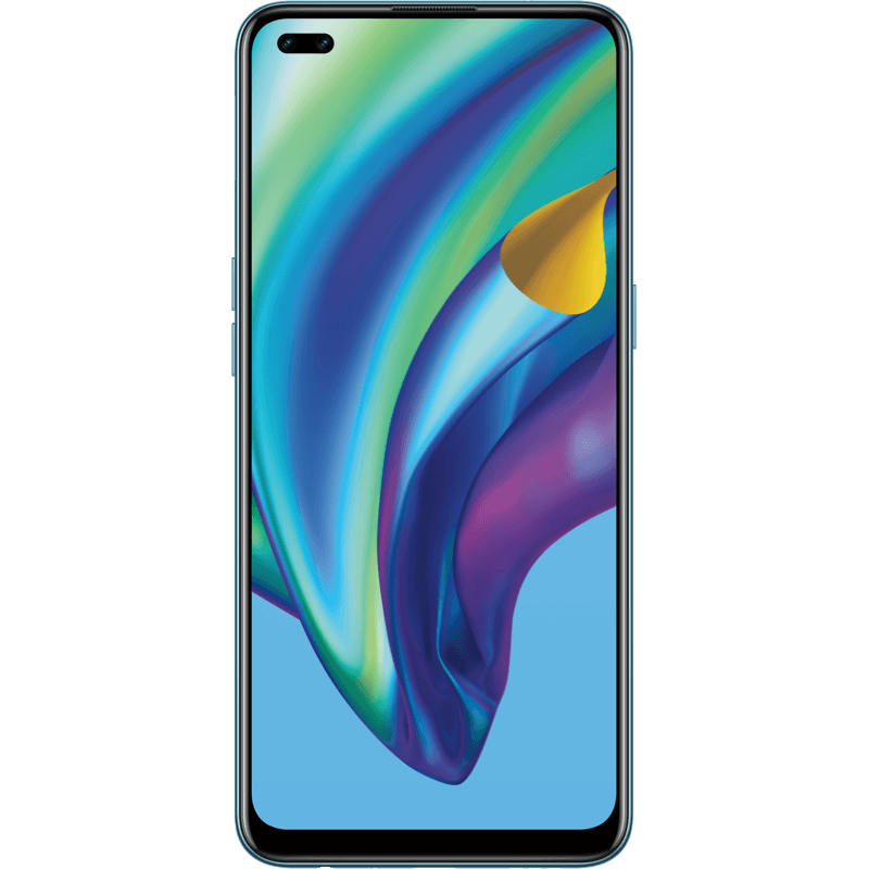 OPPO Reno4 Lite niebieski front