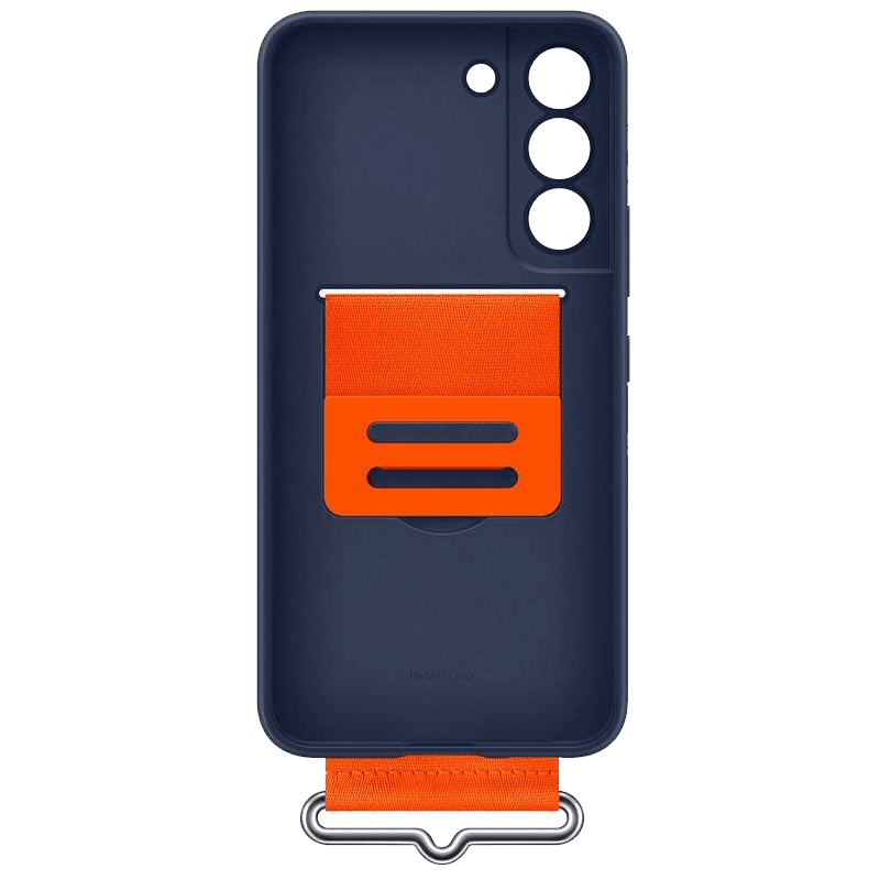 Etui Silicone Cover with Strap Samsung S22