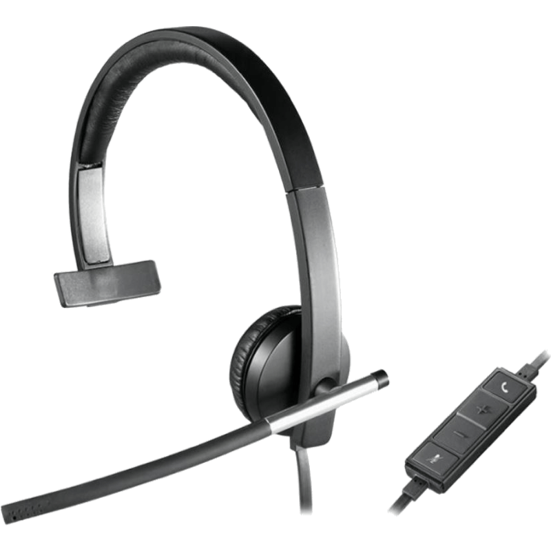 Logitech H650e Słuchawki USB Mono