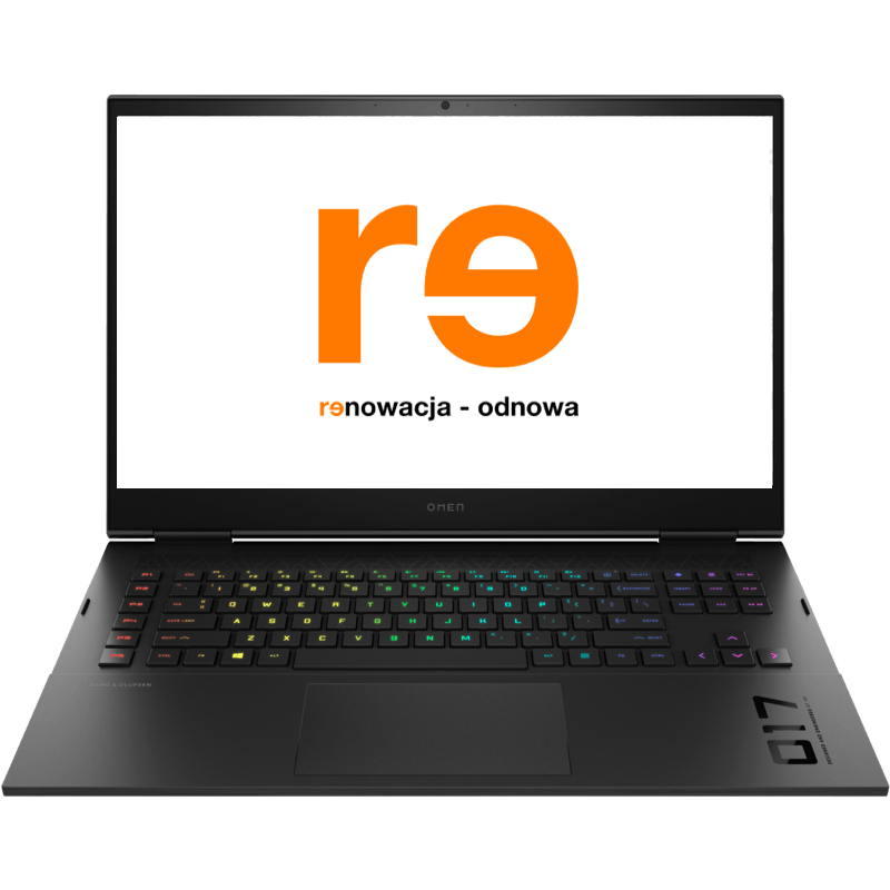 Laptop HP Omen 17-CK0720NW czarny - odnowiony